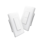 Smart Wall Switch (With Neutral, Double Rocker)