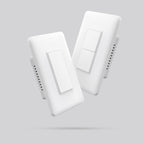 Smart Wall Switch (No Neutral, Double Rocker)