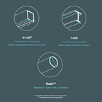 Curtain Driver E1 (Rod Version) White