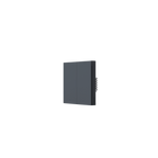 Smart Wall Switch H1 EU (With Neutral, Double Rocker) -Grey