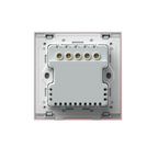 Smart Wall Switch H1M（With Neutral, Double Rocker）-Pink