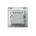 Smart Wall Switch H1M（With Neutral, Triple Rocker）-Blue
