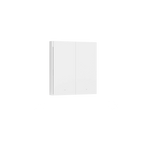 Wireless Switch H1 (Double Rocker) White