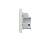 Smart Wall Switch H1M（With Neutral, Triple Rocker）-Green
