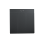 Smart Wall Switch H1M（With Neutral, Triple Rocker）-Grey