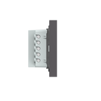 Smart Wall Switch H1M（With Neutral, Triple Rocker）-Grey
