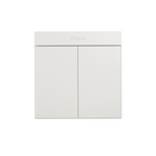 Smart Wall Switch H1M（With Neutral, Double Rocker）-White