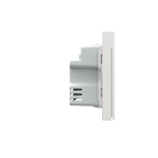 Smart Wall Switch H1M（With Neutral, Single Rocker）-White